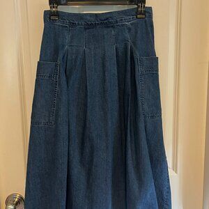 BIBICO Elsie Denim Midi skirt size SP